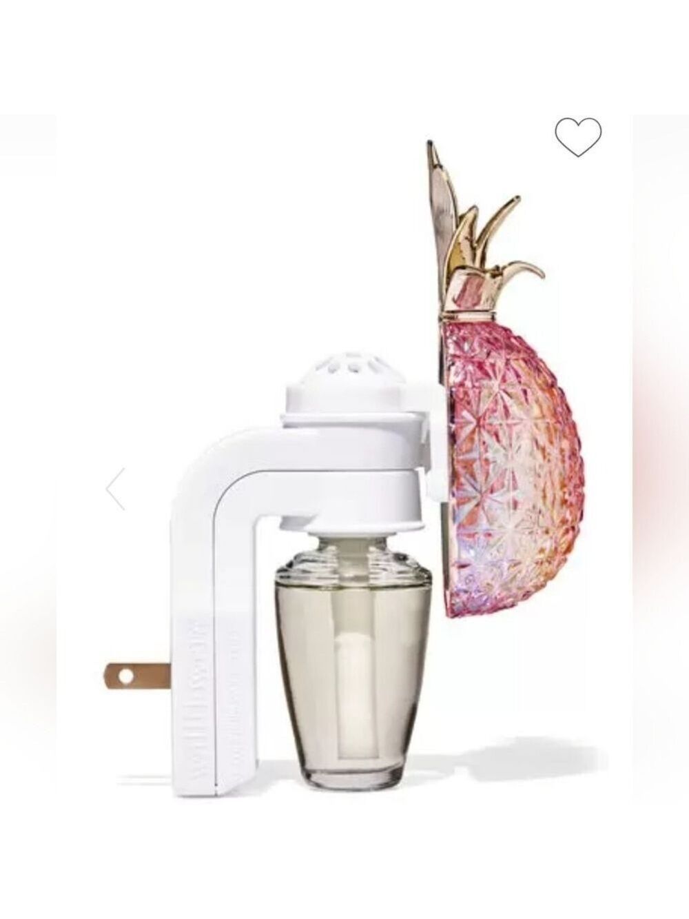 PINK PINEAPPLE NIGHTLIGHT WALLFLOWER PLUG BY BATH & BODY WORKS - Picture 3 of 3